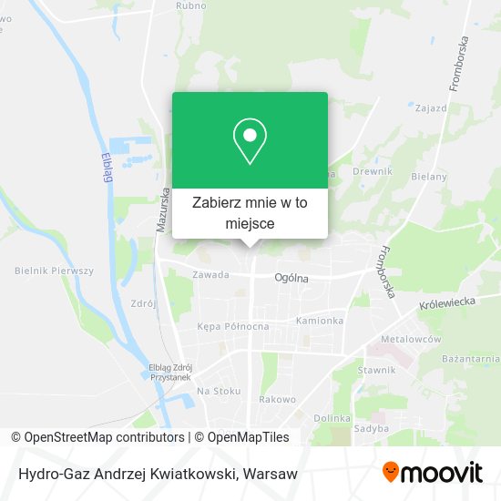 Mapa Hydro-Gaz Andrzej Kwiatkowski