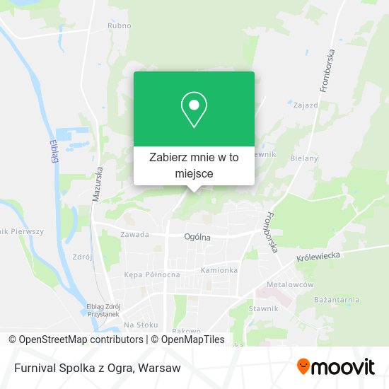 Mapa Furnival Spolka z Ogra