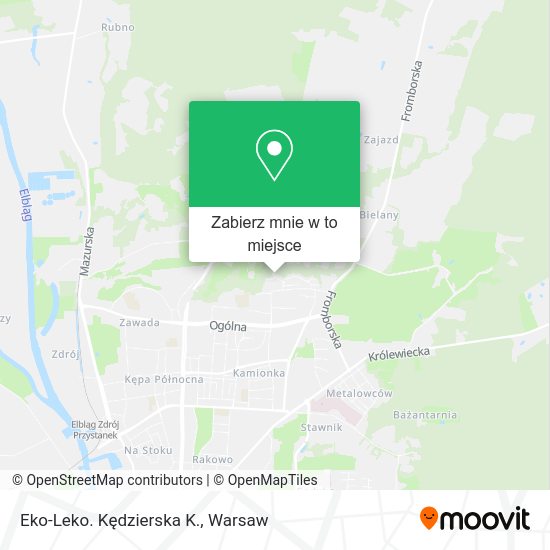 Mapa Eko-Leko. Kędzierska K.