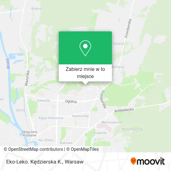 Mapa Eko-Leko. Kędzierska K.