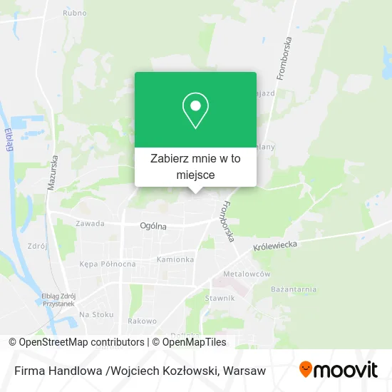 Mapa Firma Handlowa /Wojciech Kozłowski
