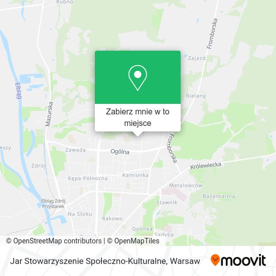 Mapa Jar Stowarzyszenie Społeczno-Kulturalne