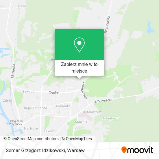 Mapa Semar Grzegorz Idzikowski