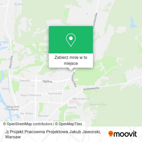 Mapa Jj Projekt Pracownia Projektowa Jakub Jaworski