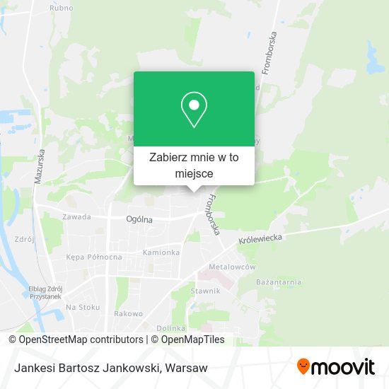 Mapa Jankesi Bartosz Jankowski