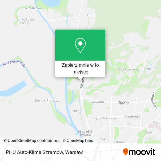 Mapa PHU Auto-Klima Szramow