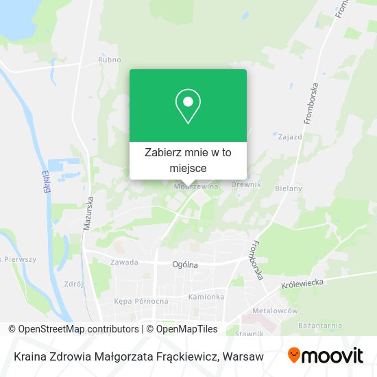 Mapa Kraina Zdrowia Małgorzata Frąckiewicz