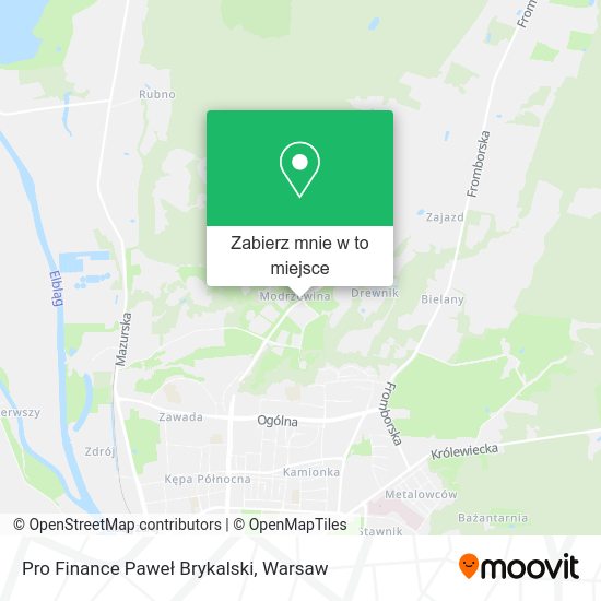 Mapa Pro Finance Paweł Brykalski