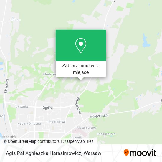 Mapa Agis Pai Agnieszka Harasimowicz