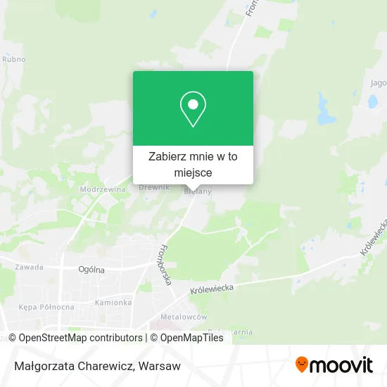 Mapa Małgorzata Charewicz