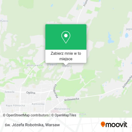 Mapa św. Józefa Robotnika