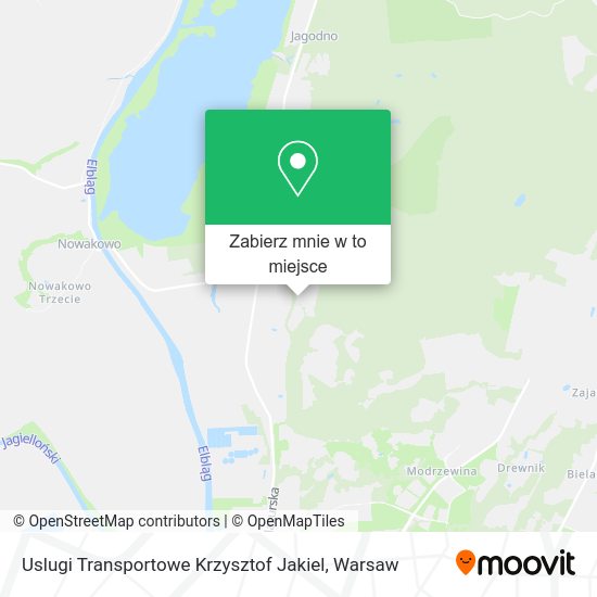 Mapa Uslugi Transportowe Krzysztof Jakiel