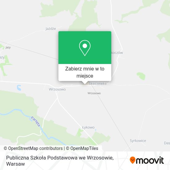 Mapa Publiczna Szkoła Podstawowa we Wrzosowie