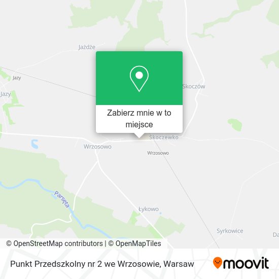 Mapa Punkt Przedszkolny nr 2 we Wrzosowie