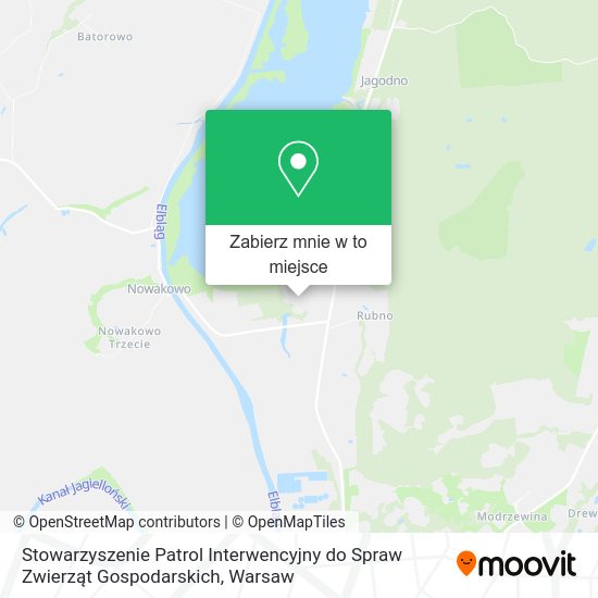 Mapa Stowarzyszenie Patrol Interwencyjny do Spraw Zwierząt Gospodarskich