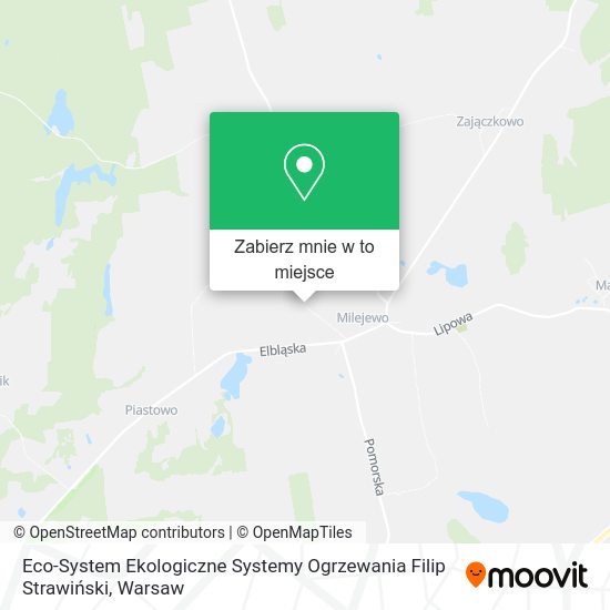 Mapa Eco-System Ekologiczne Systemy Ogrzewania Filip Strawiński