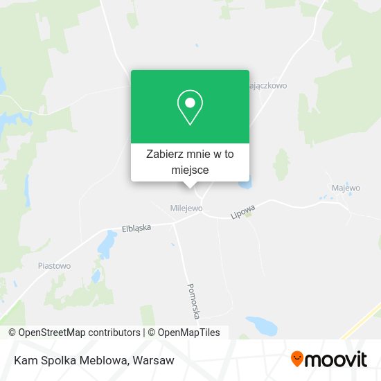 Mapa Kam Spolka Meblowa