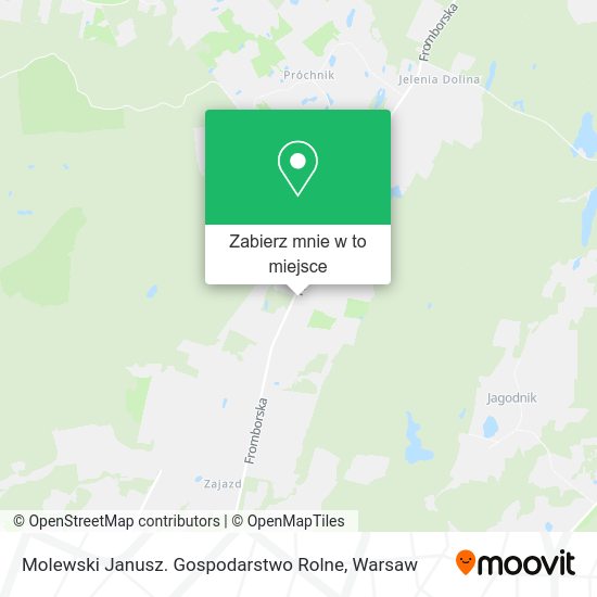 Mapa Molewski Janusz. Gospodarstwo Rolne