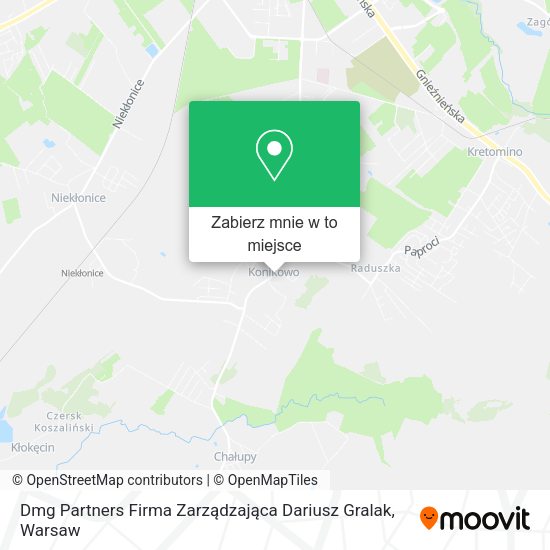 Mapa Dmg Partners Firma Zarządzająca Dariusz Gralak