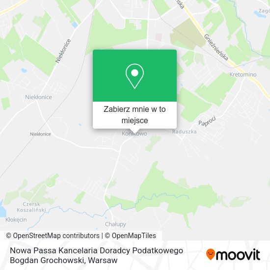 Mapa Nowa Passa Kancelaria Doradcy Podatkowego Bogdan Grochowski