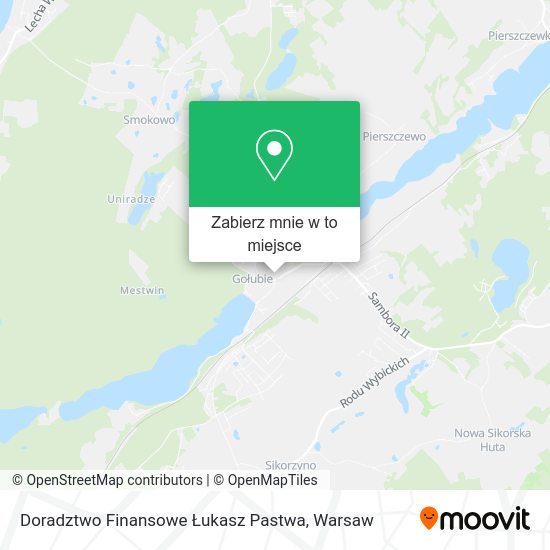 Mapa Doradztwo Finansowe Łukasz Pastwa