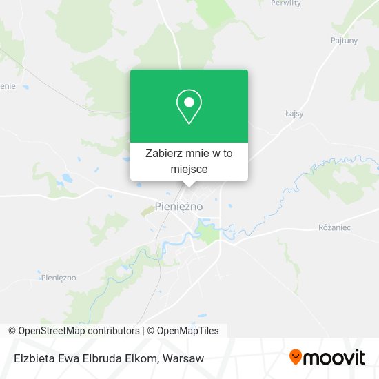 Mapa Elzbieta Ewa Elbruda Elkom