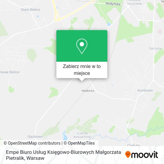 Mapa Empe Biuro Usług Księgowo-Biurowych Małgorzata Pietralik