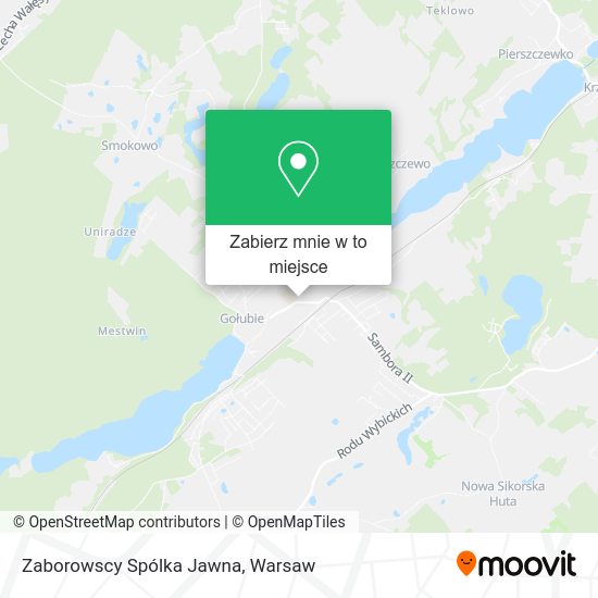 Mapa Zaborowscy Spólka Jawna