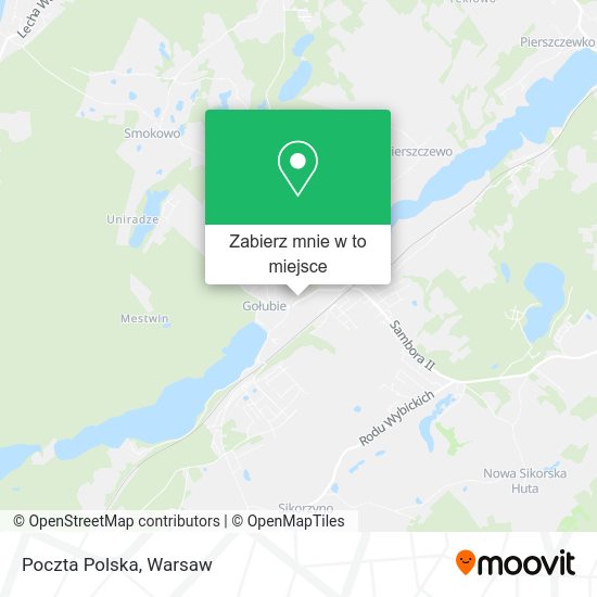 Mapa Poczta Polska