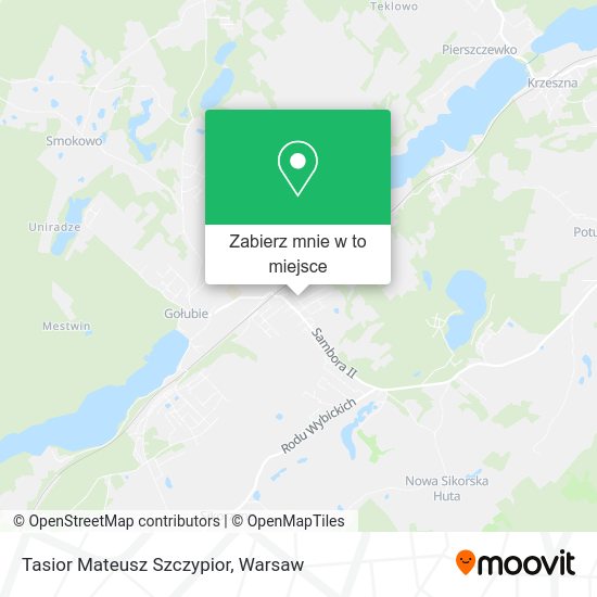 Mapa Tasior Mateusz Szczypior