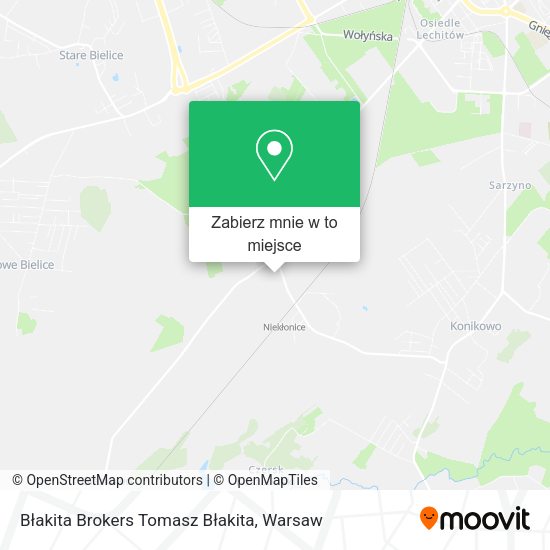 Mapa Błakita Brokers Tomasz Błakita