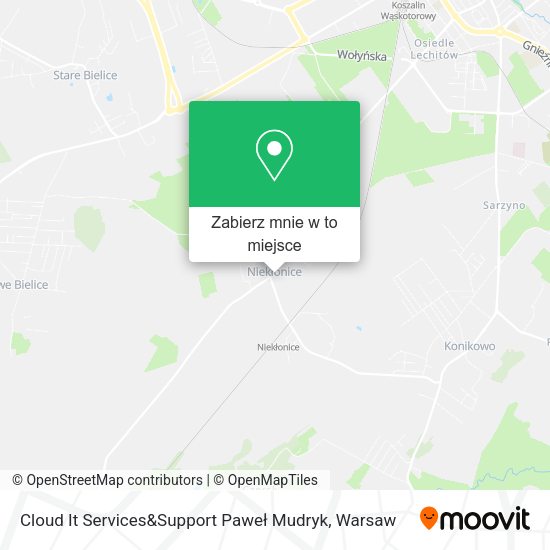 Mapa Cloud It Services&Support Paweł Mudryk