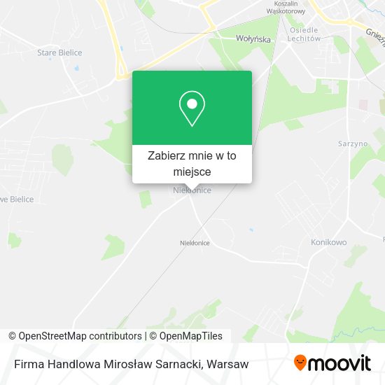 Mapa Firma Handlowa Mirosław Sarnacki