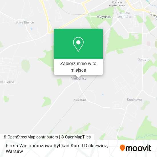 Mapa Firma Wielobranżowa Rybkad Kamil Dzikiewicz