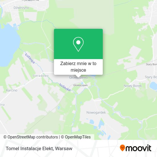 Mapa Tomel Instalacje Elekt