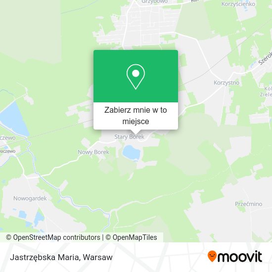 Mapa Jastrzębska Maria