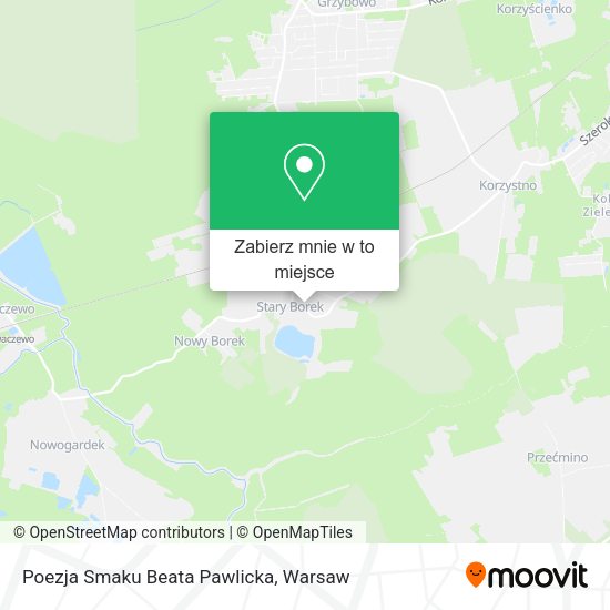 Mapa Poezja Smaku Beata Pawlicka