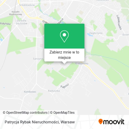 Mapa Patrycja Rybak Nieruchomości