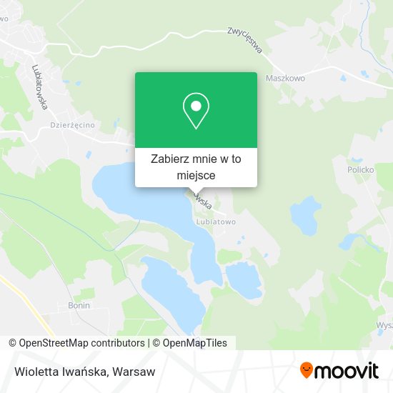 Mapa Wioletta Iwańska