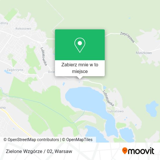 Mapa Zielone Wzgórze / 02