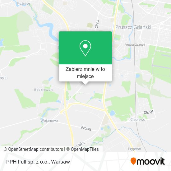 Mapa PPH Full sp. z o.o.