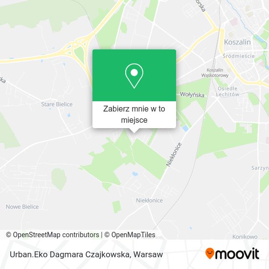 Mapa Urban.Eko Dagmara Czajkowska