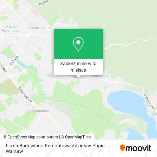 Mapa Firma Budowlano-Remontowa Zdzisław Popis