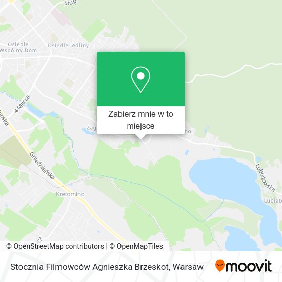 Mapa Stocznia Filmowców Agnieszka Brzeskot