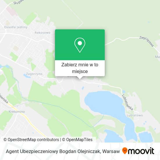 Mapa Agent Ubezpieczeniowy Bogdan Olejniczak