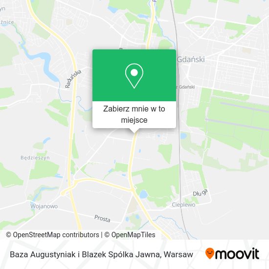 Mapa Baza Augustyniak i Blazek Spólka Jawna