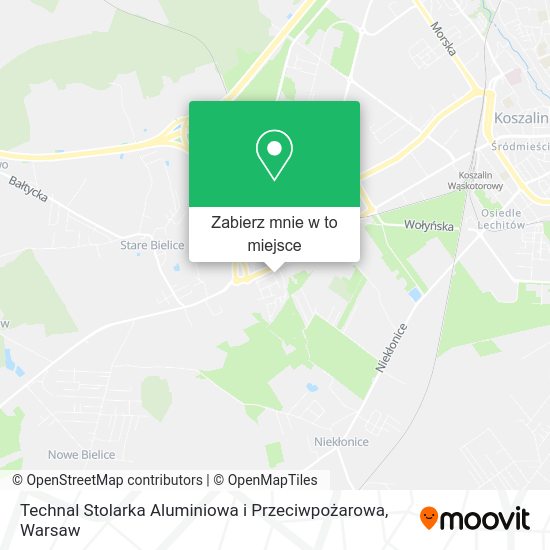 Mapa Technal Stolarka Aluminiowa i Przeciwpożarowa