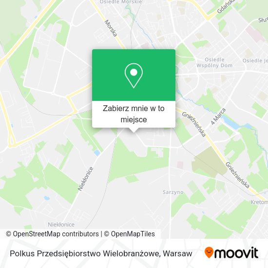 Mapa Polkus Przedsiębiorstwo Wielobranżowe