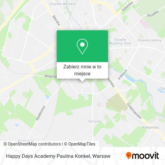 Mapa Happy Days Academy Paulina Konkel