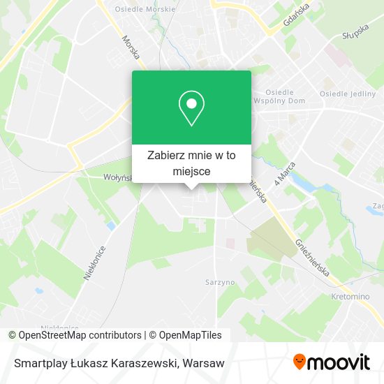 Mapa Smartplay Łukasz Karaszewski